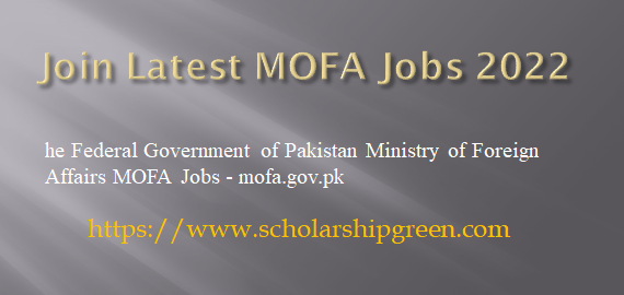 Join Latest MOFA Jobs 2022