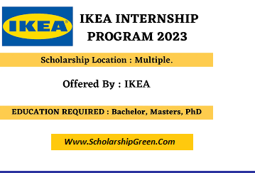 IKEA Paid Fully Funded Internship Program 2023