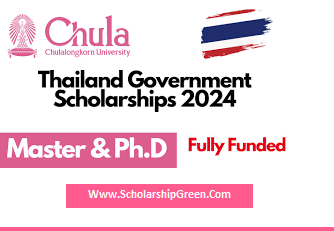Thailand Government Scholarships 2024