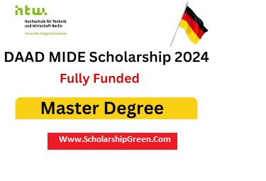 Germany DAAD MIDE Scholarship at HTW Berlin University 2025