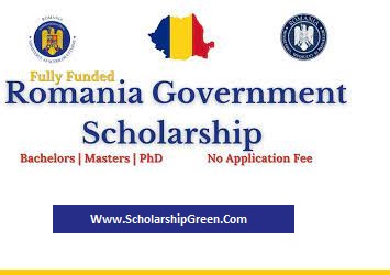 Fully Funded Romania Government Scholarship 2024-25