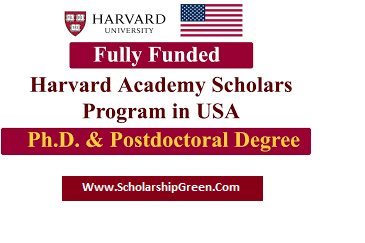 USA Harvard Academy Scholars Fully Funded Program 2024
